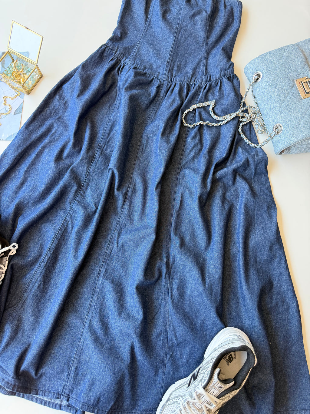 Vestido denim Roma
