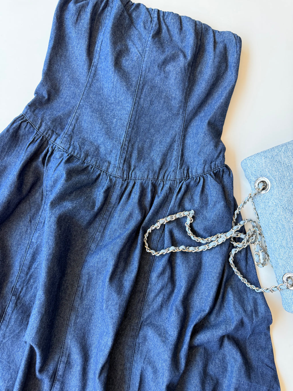 Vestido denim Roma