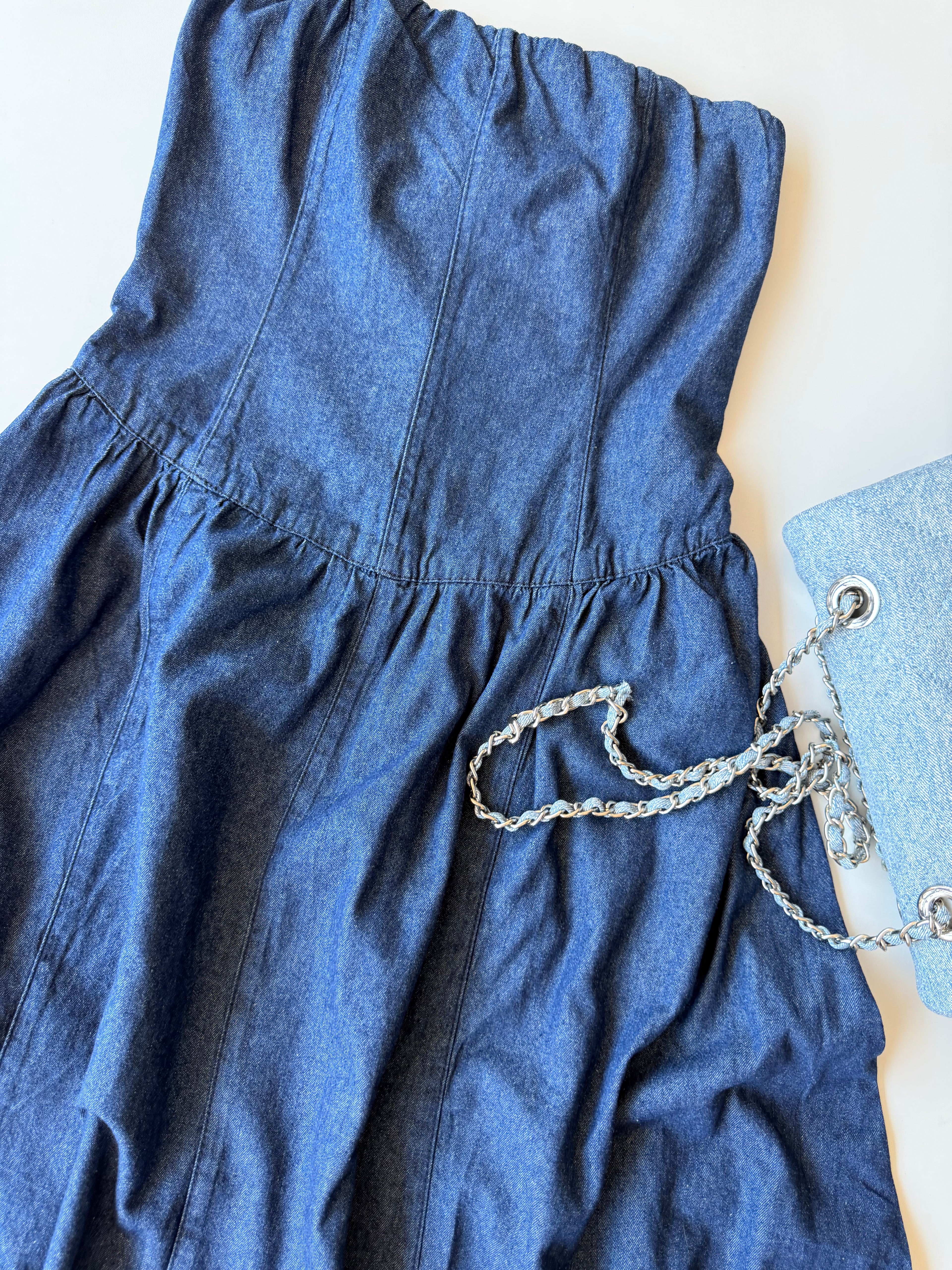 Vestido denim Roma