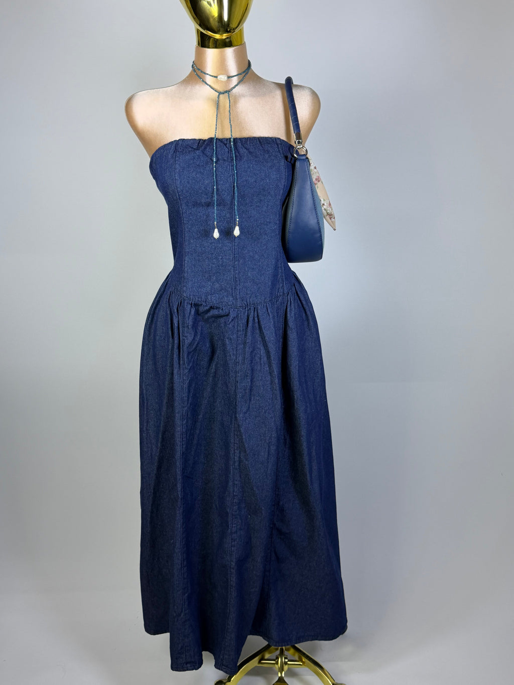 Vestido denim Roma