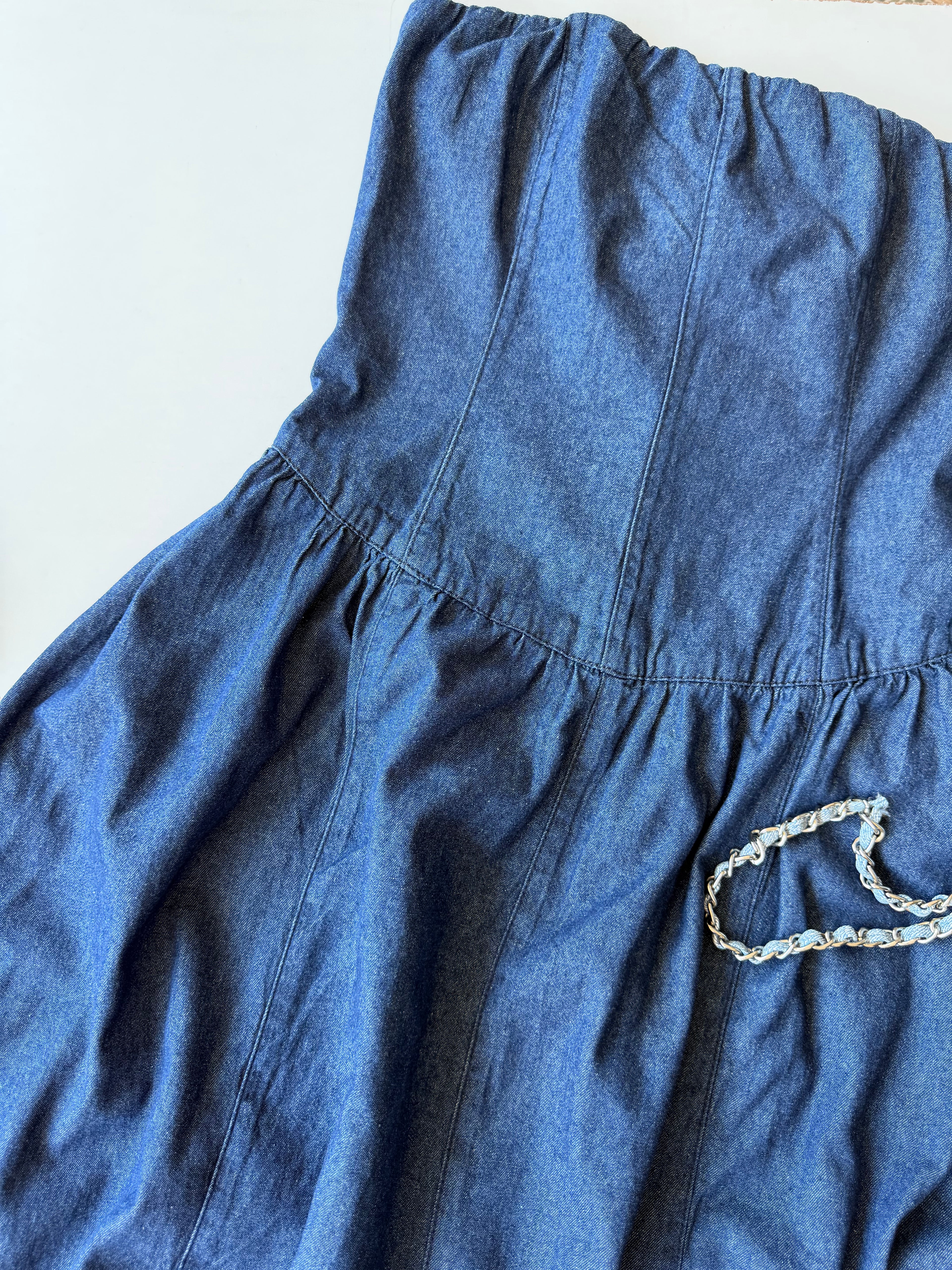 Vestido denim Roma